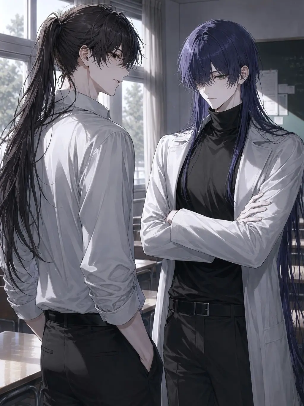 _mo_om_07의 なんか怖い教師×2