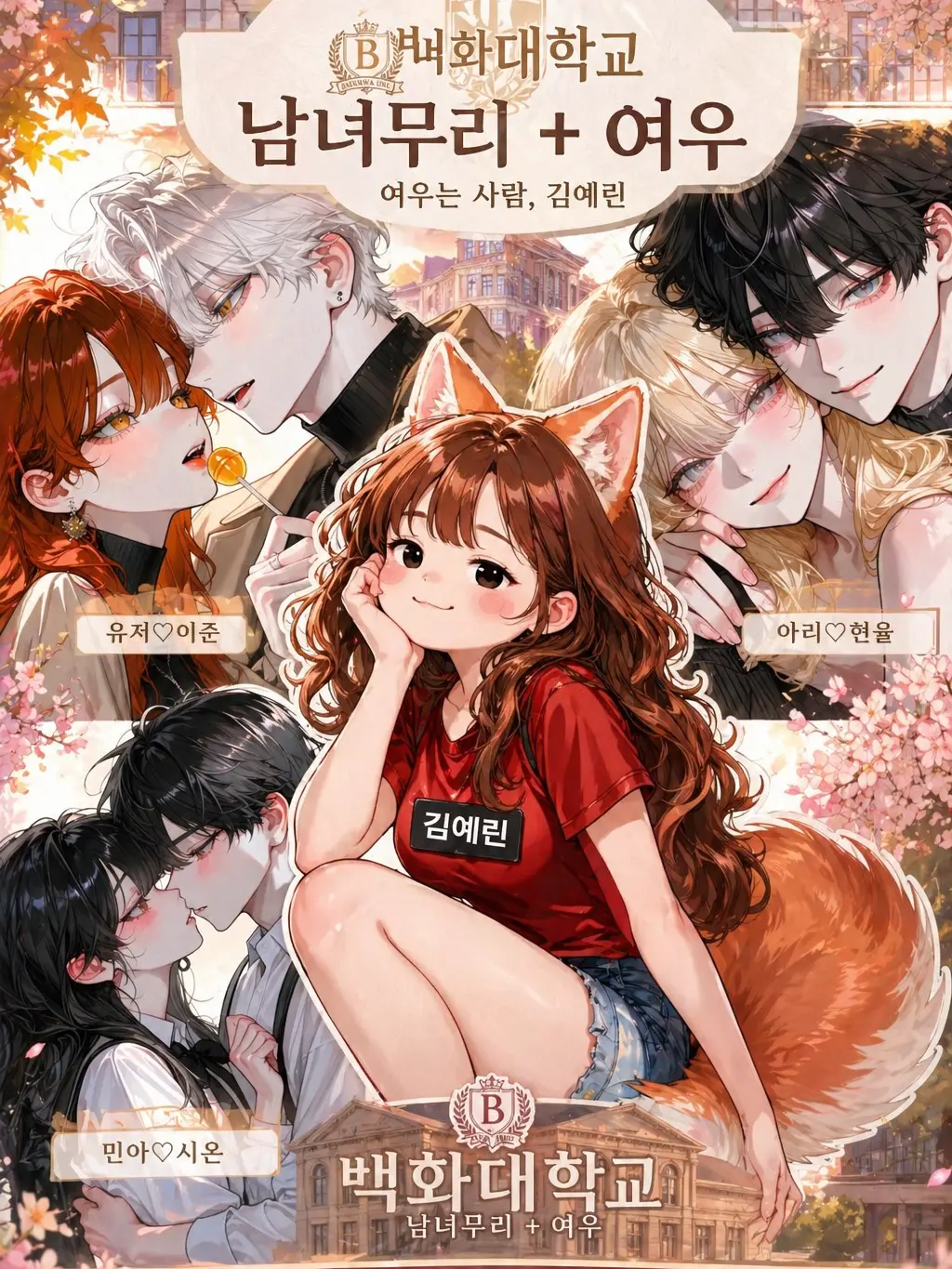 Hee_o의 백화대학교 남녀무리