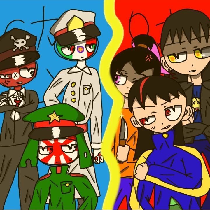 うちのOCとカンヒュ達の世界が...！？