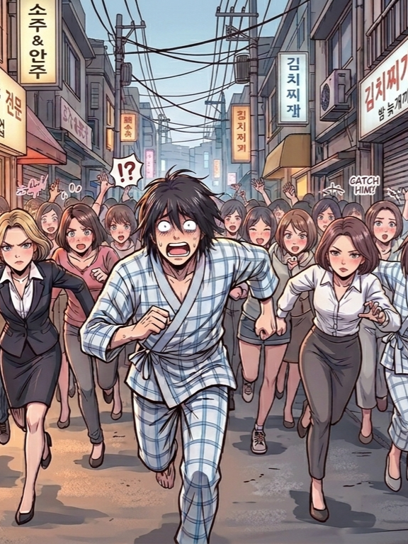 남자 인구수 1%인 세계에서의 생존기 대표 이미지