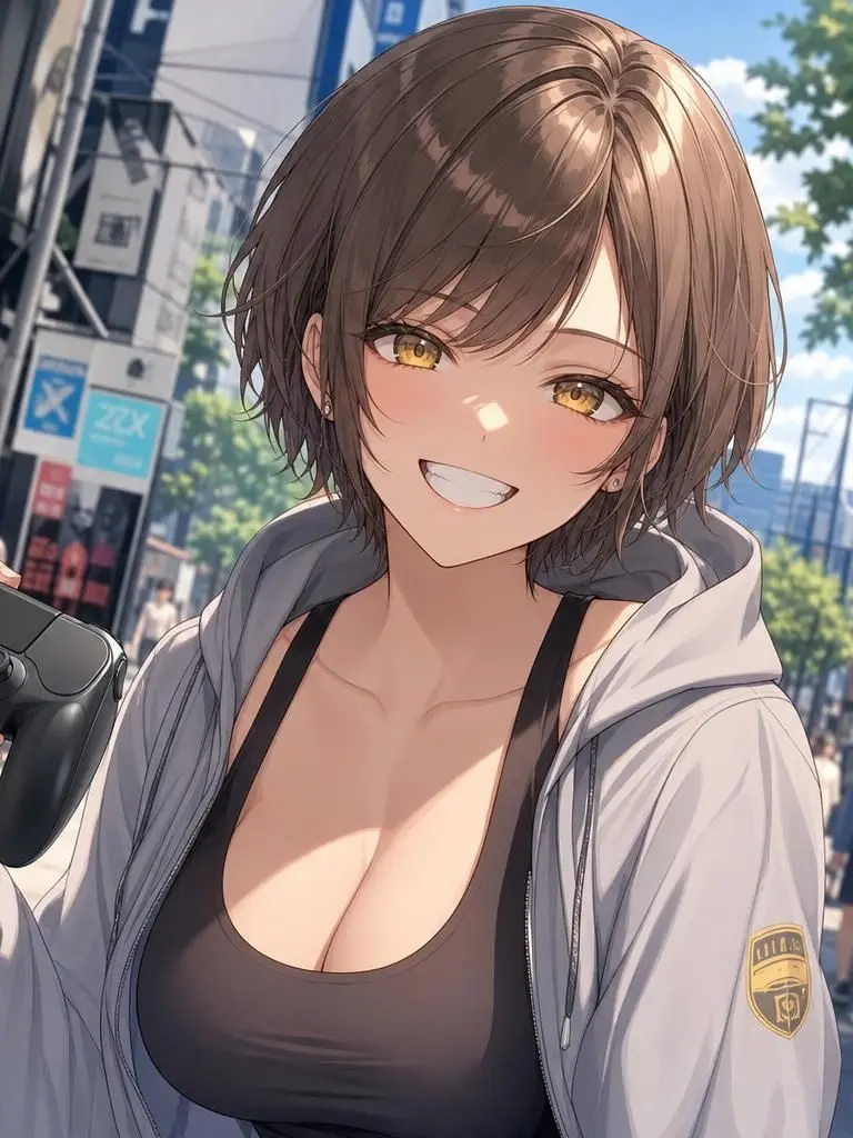 LowAlbum2135의 可愛いボーイッシュゲーマーちゃん