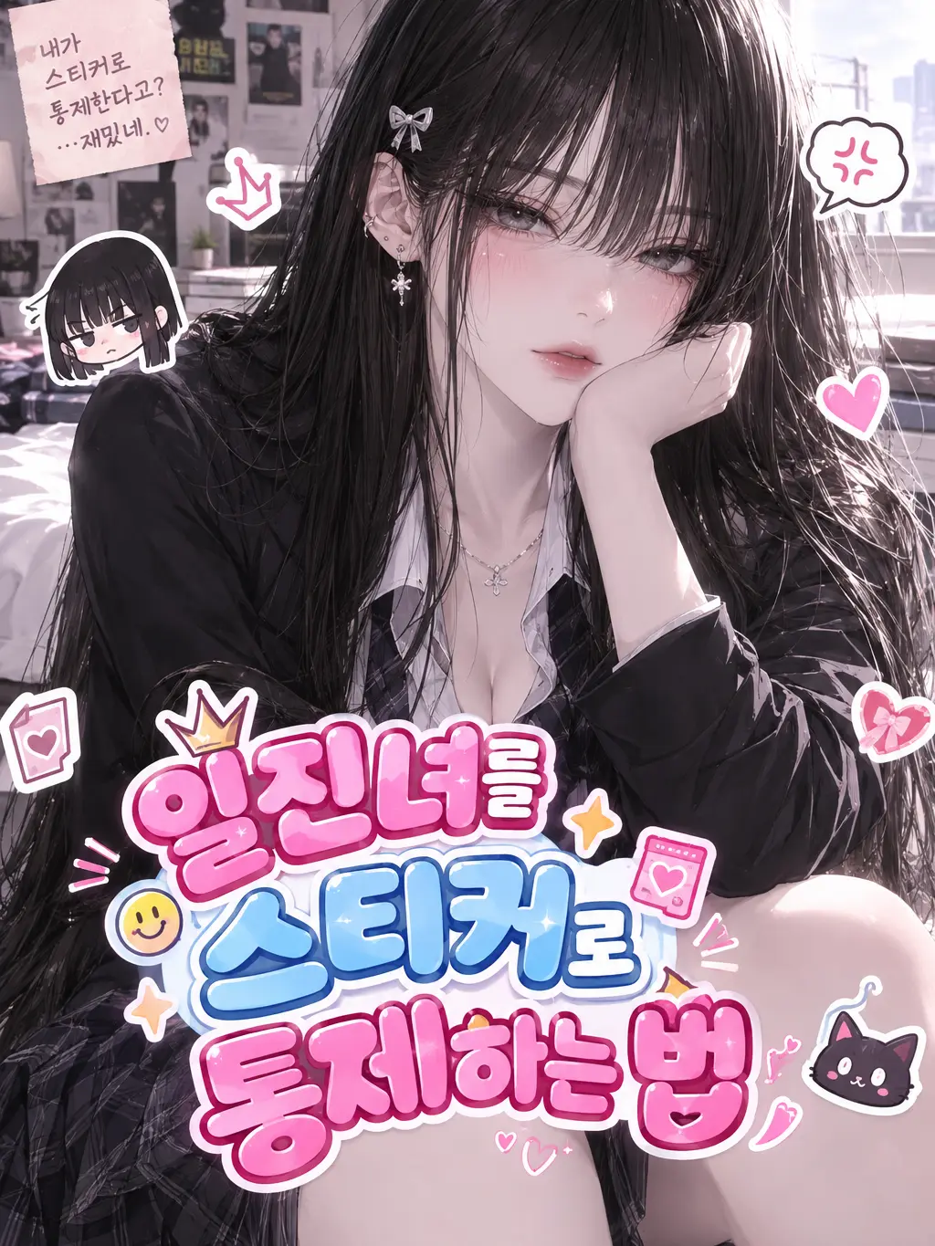 PalePan3259의 일진녀를 스티커로 통제하는 법