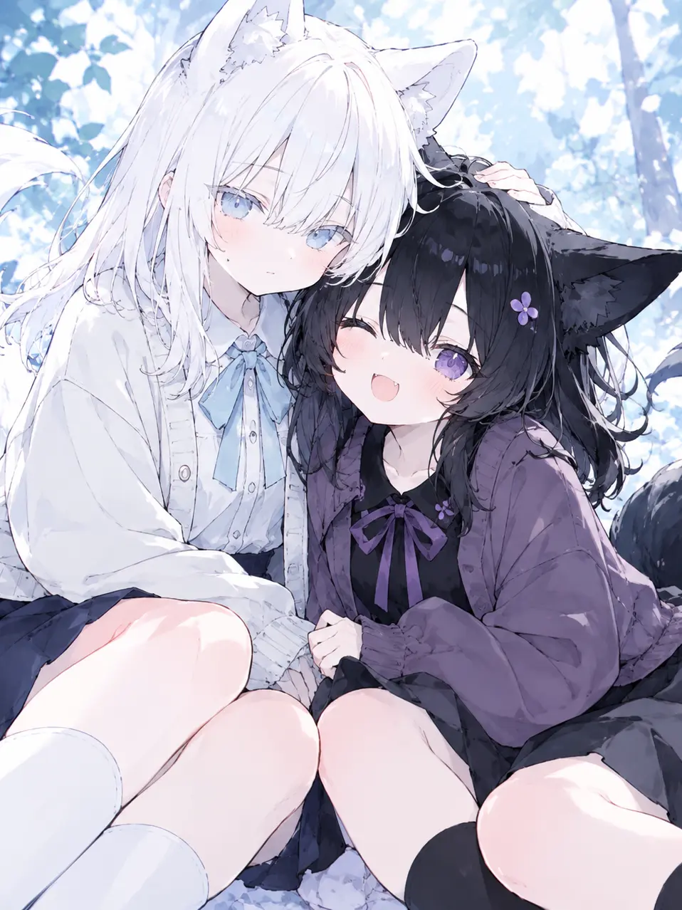 soundsan341의 白狼と黒狐の小さな約束