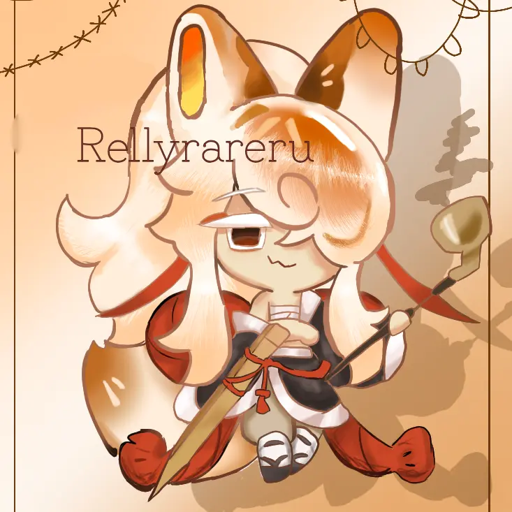 Rellyrareru의 만쥬맛 쿠키&인어