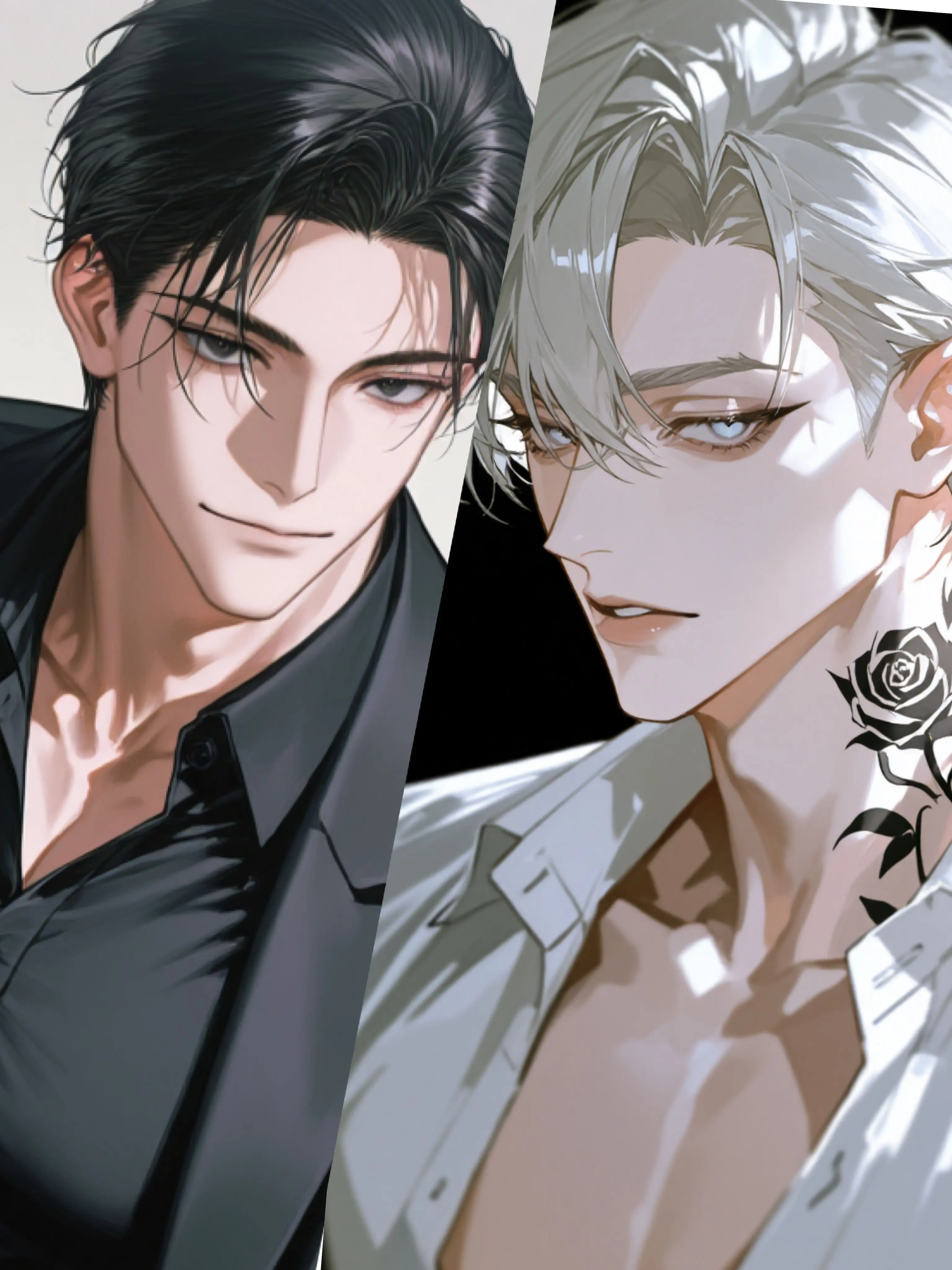 mutcha0의 愛と忠義の間で揺れる2人の男