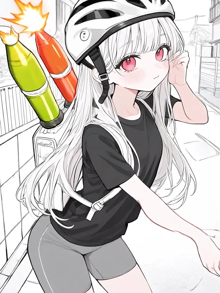 1729의 【ギャグ】ミサイルネキはどこでもぶっ放す