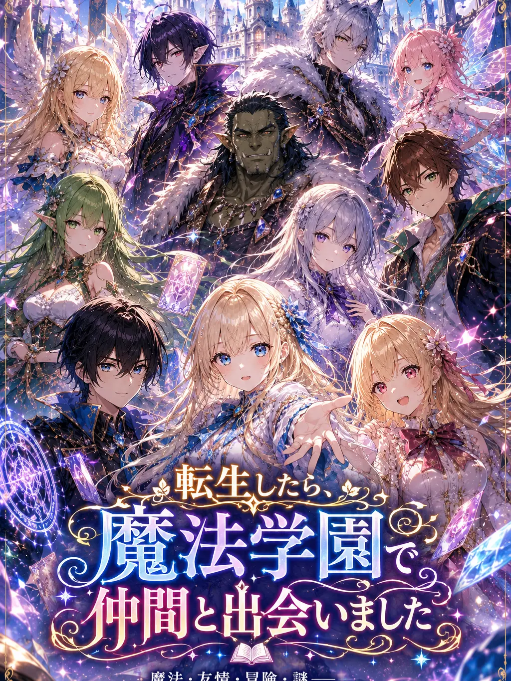 ayaneayn의 Reincarnated: Meeting Friends at Magic Academy