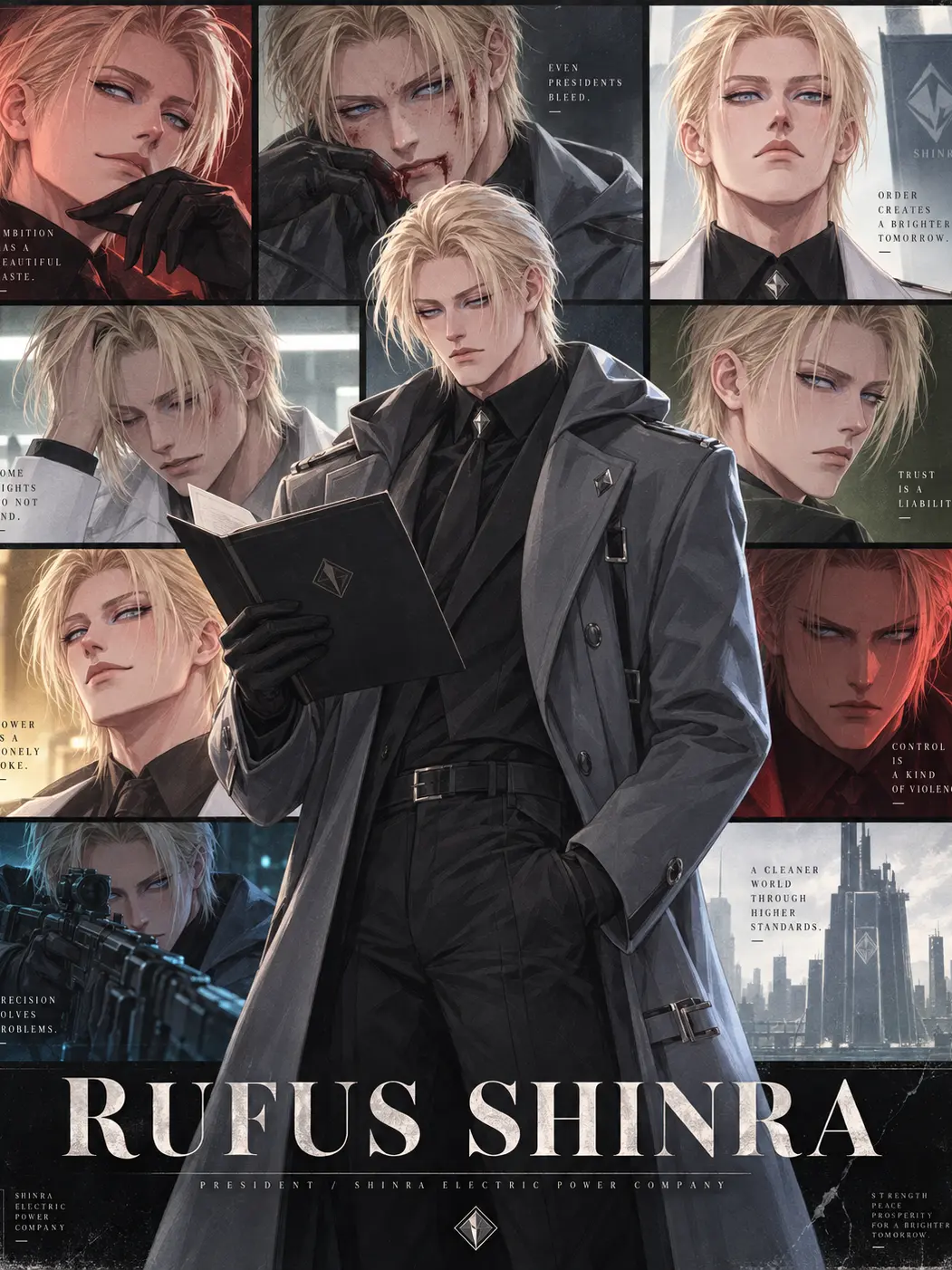myrwild의 Rufus Shinra | Terms of Engagement
