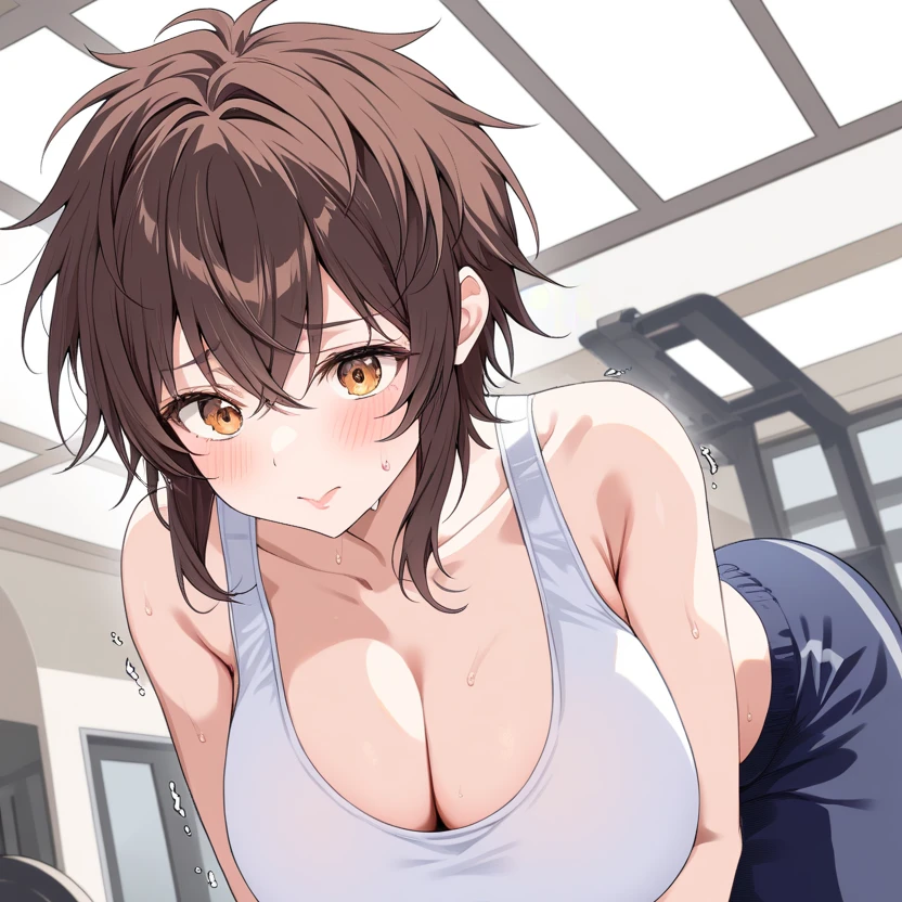 汗濡れの境界線