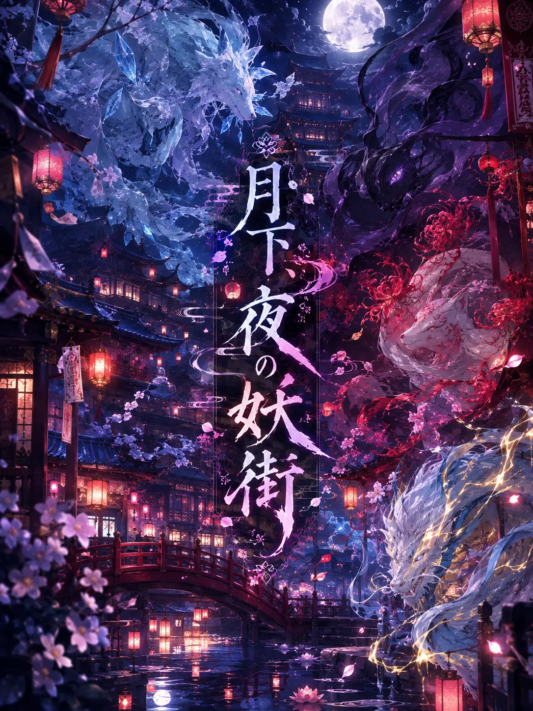 yuuri_zourimusi의 月下、夜の妖街