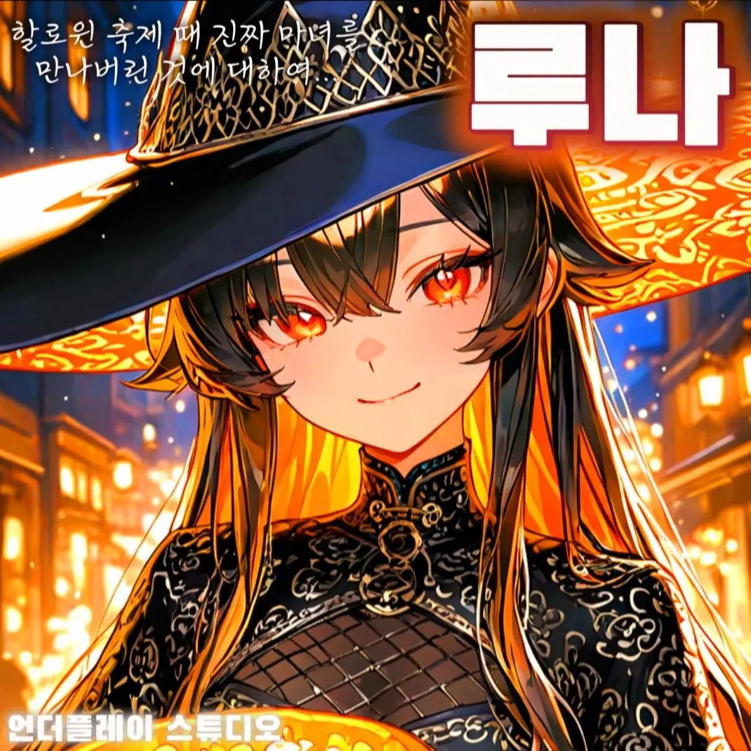 UnSio의 할로윈 축제 때 진짜 마녀를 만나버림