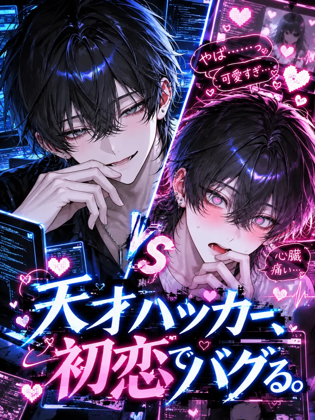 tortart10의 天才ハッカー、初恋でバグる。