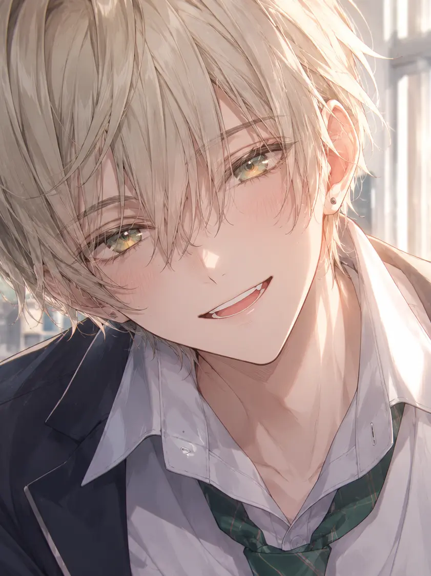 nao_saltwater의 Blonde Hair Fluttering in May