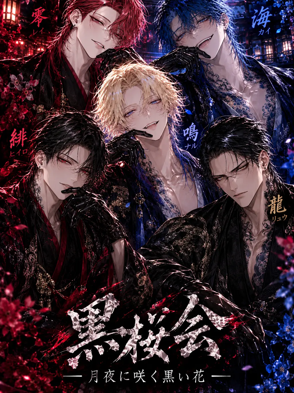 GrossLose2468의 黒桜会 ― 月夜に咲く黒い花 ―