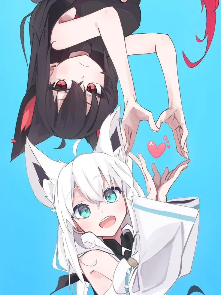 Foru_123의 黒の狐と白の狐との同居生活！