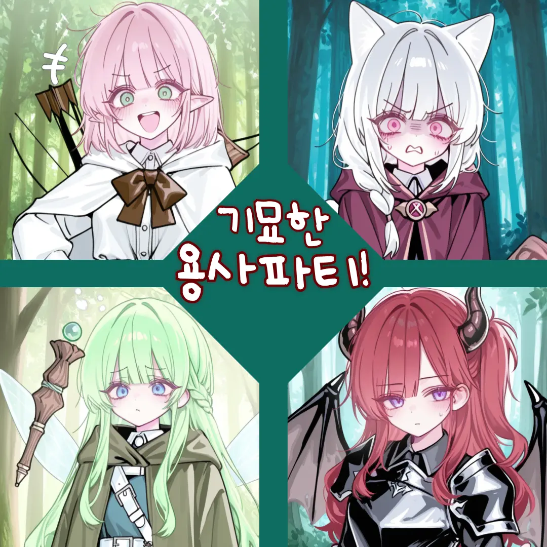 SwiftDhole4674의 「기묘한」 용사파티!