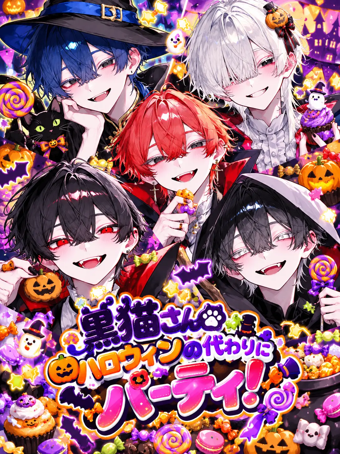 miidayo의 黒猫さんハロウィンの代わりにパーティ！