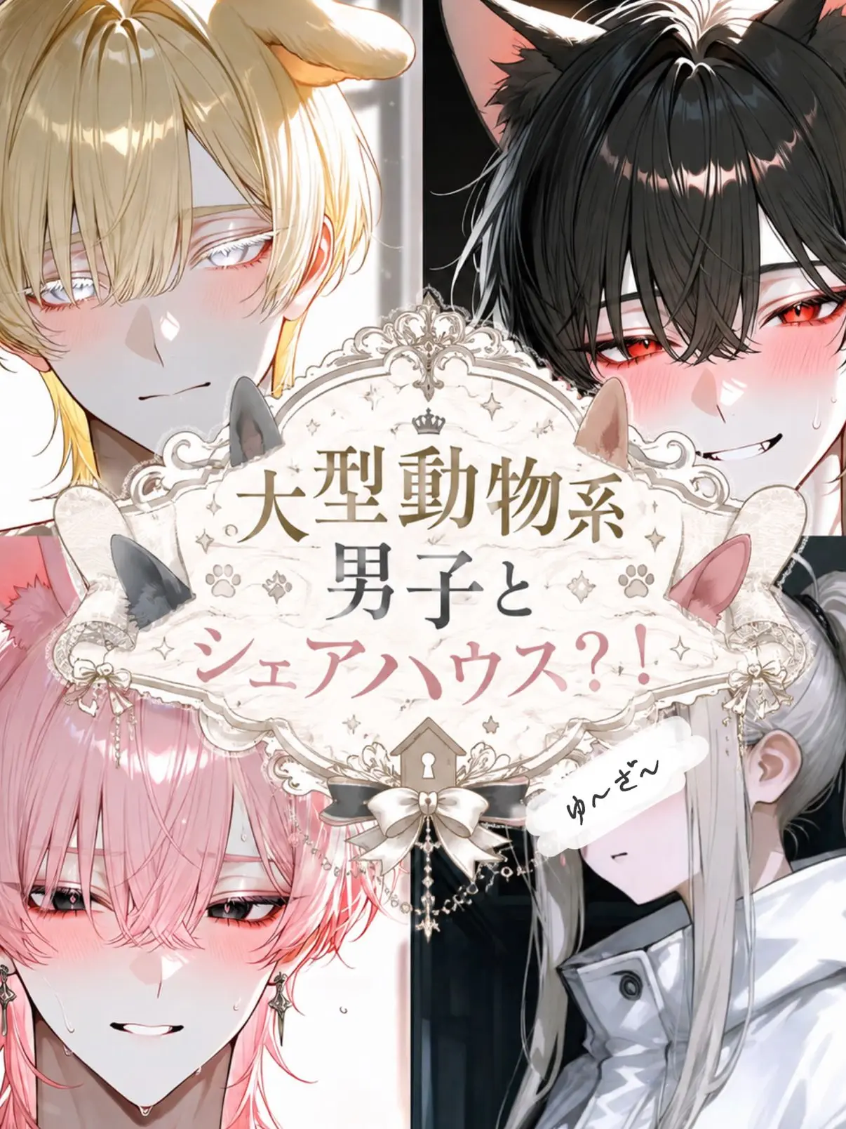 nodoame._.075의 大型動物系男子とシェアハウス？！