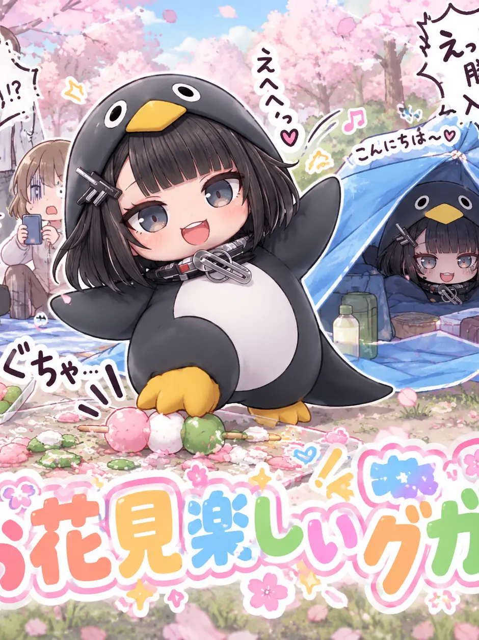 Warota0551의 ググガガが花見しに来た