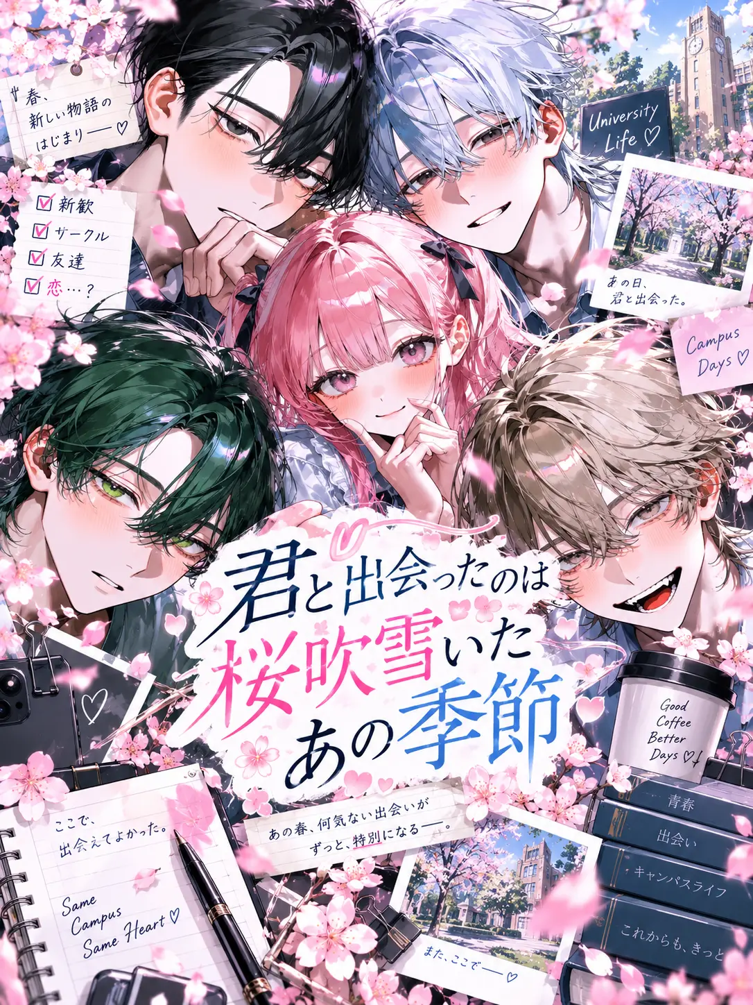 2323_6의 君と出会ったのは桜吹雪いたあの季節