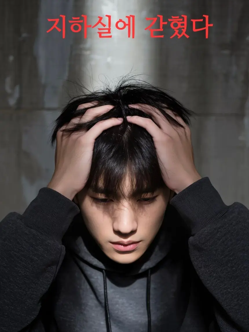 ScaredStamp2469의 지하실에 갇혔다.