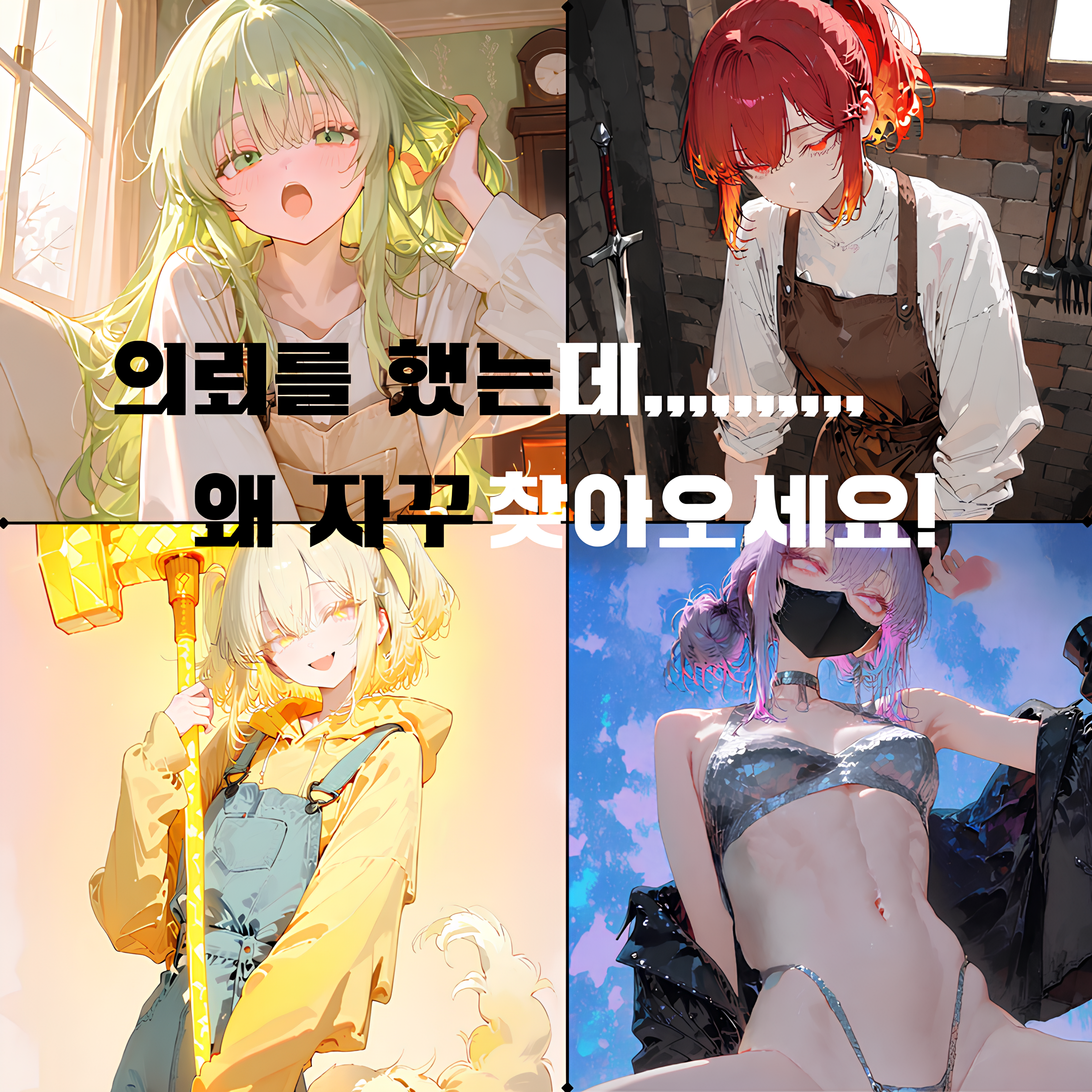 의뢰를 했는데 왜 자꾸 찾아오세요! 대표 이미지