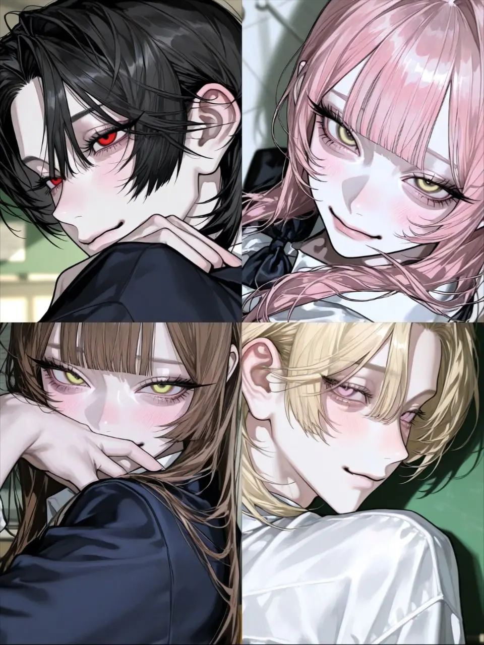 reyusannnnnn의 陽キャ4人組＋転校生{{user}}