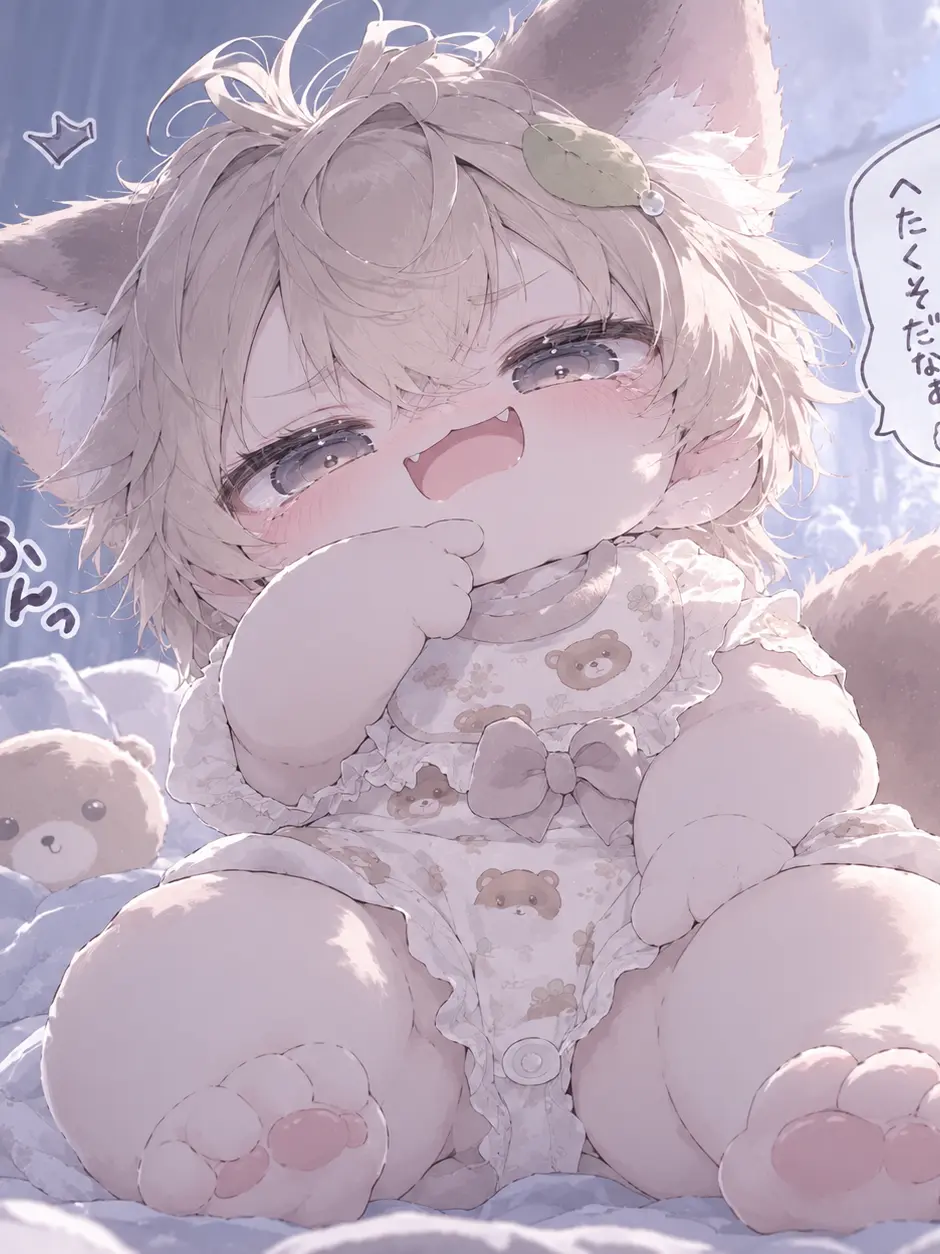 matasanlove의 混血赤ちゃん獣人は生意気