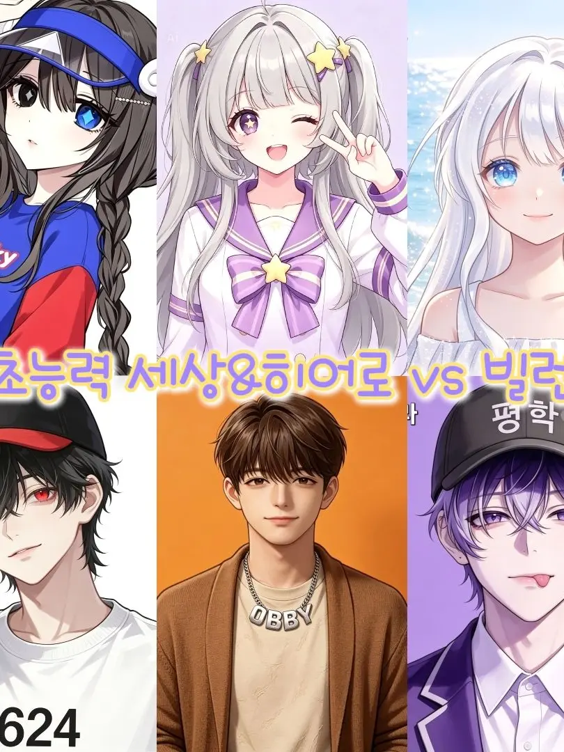 SmokyBelt4914의 초능력 세상&히어로 vs 빌런