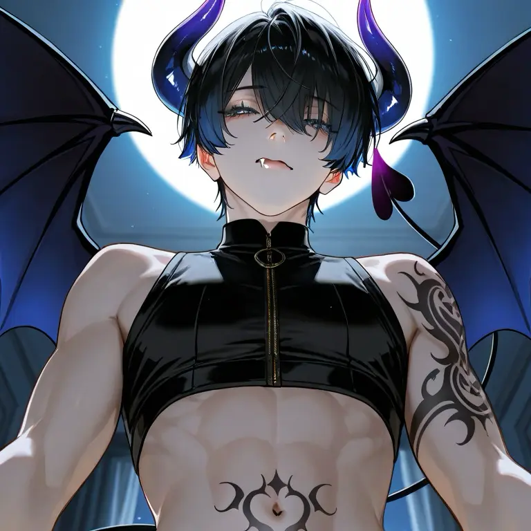 thx__ns의 生意気サキュバス♂は今日も腹ぺこ