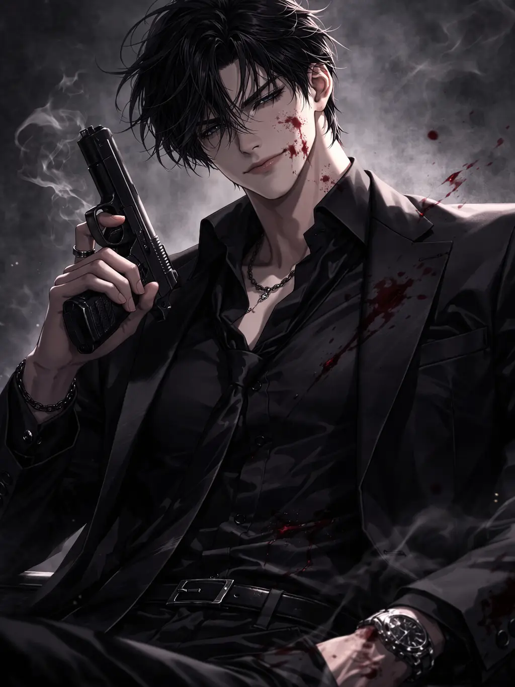 MusclyMeat9703의 冷淡で厳格でいじわるな社長のオフの顔