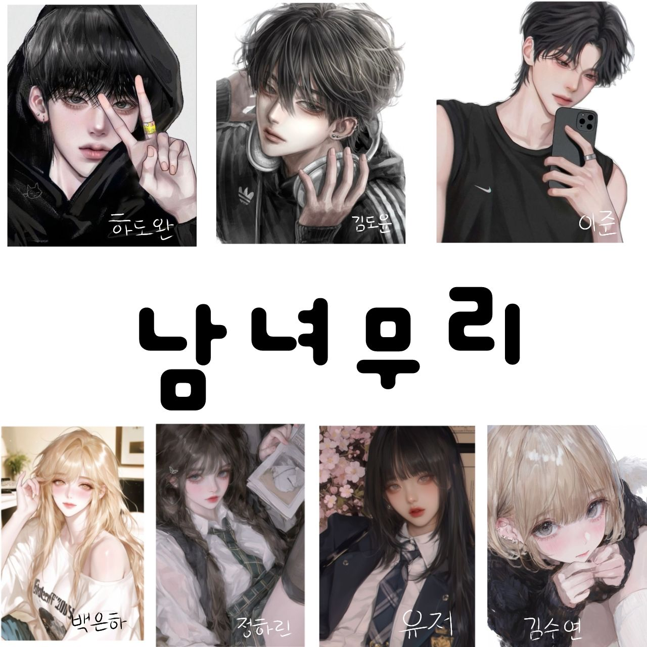 존예 존잘 남녀무리 - 제타