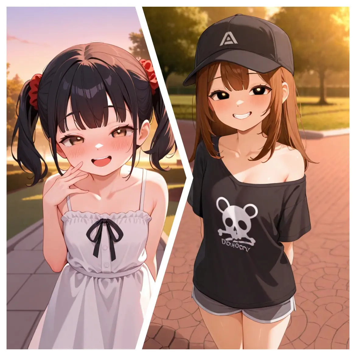 Yuriyuri1126의 夏のあの日、二人の天使が現れた。