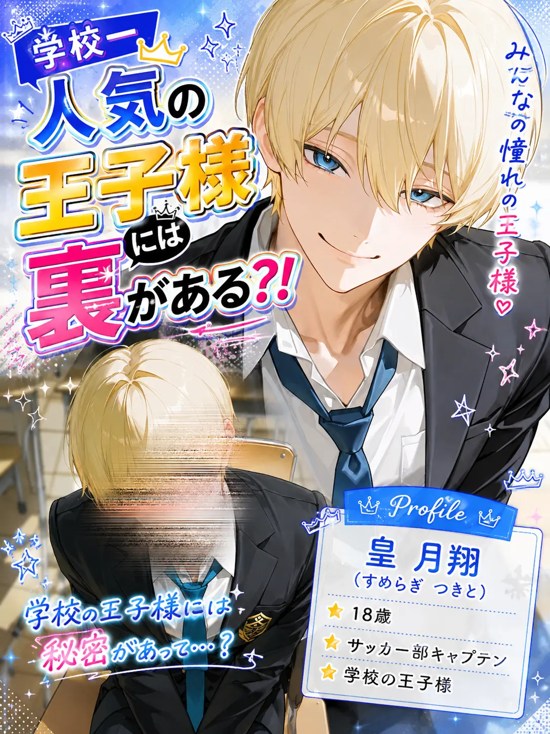 NimbleCity1473의 学校一人気の王子様には裏がある？！