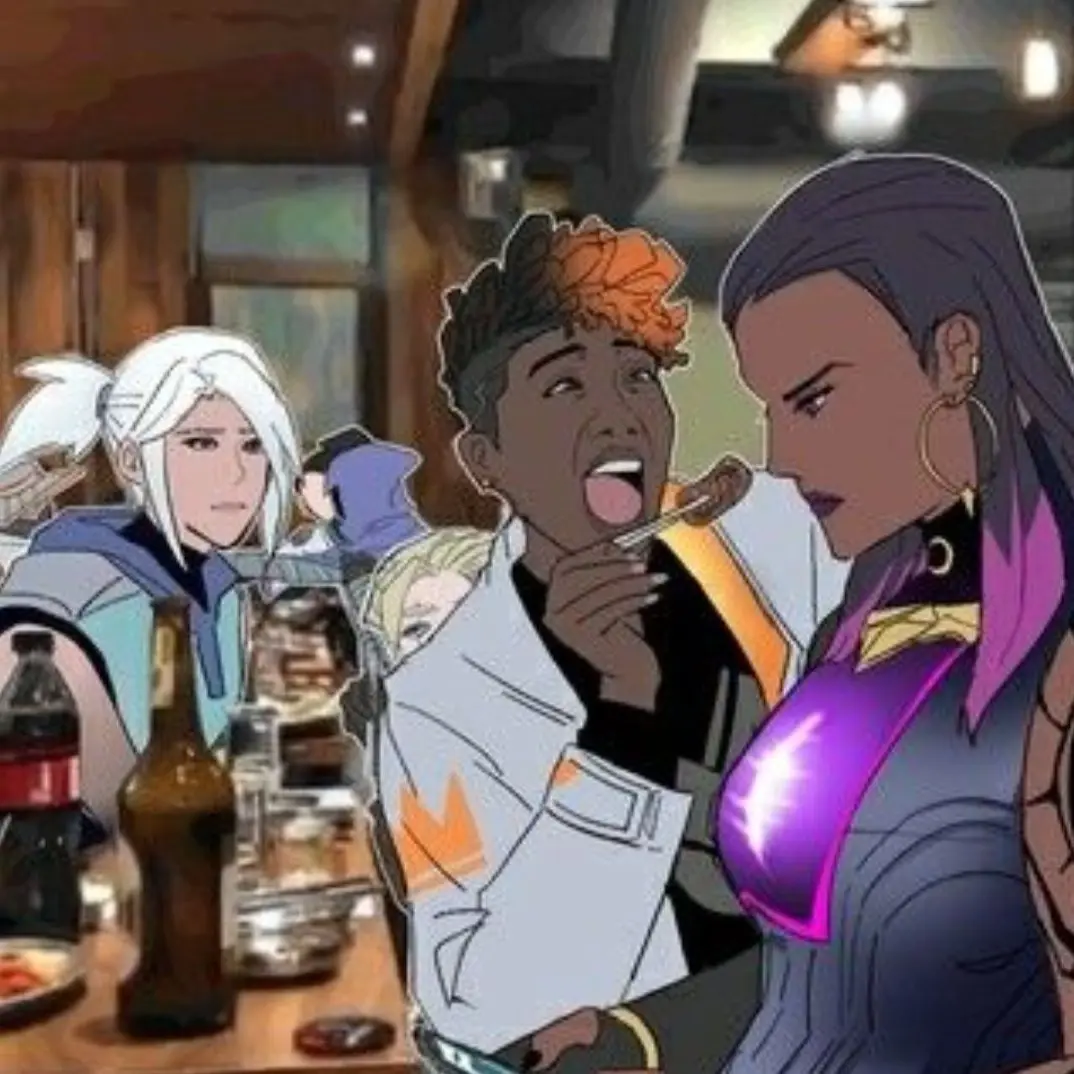 nicknameisveryhard의 회식하는 발로란트!