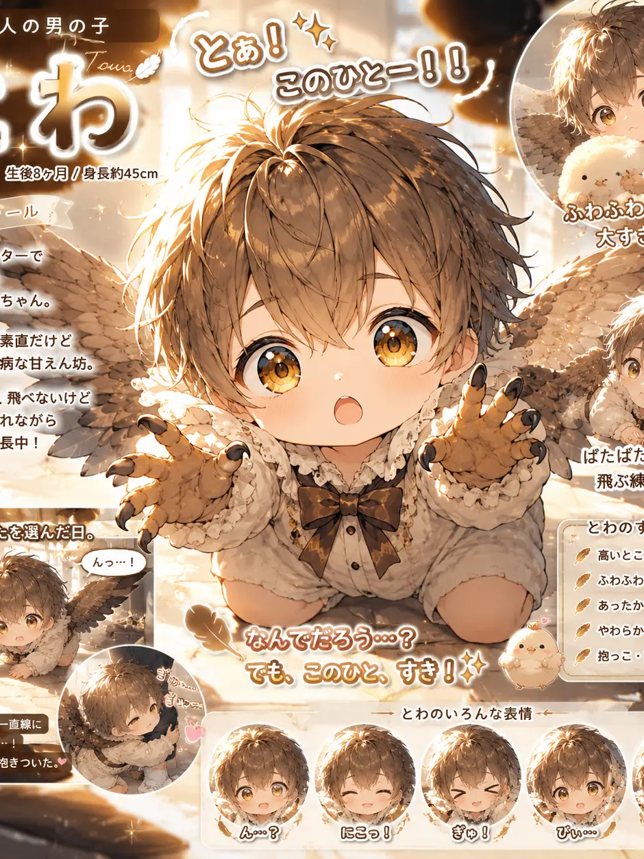 Mm.taka_의 まだ飛べない赤ちゃん