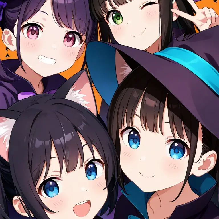 yuicute의 친구들이랑 같이 할로윈 파티!