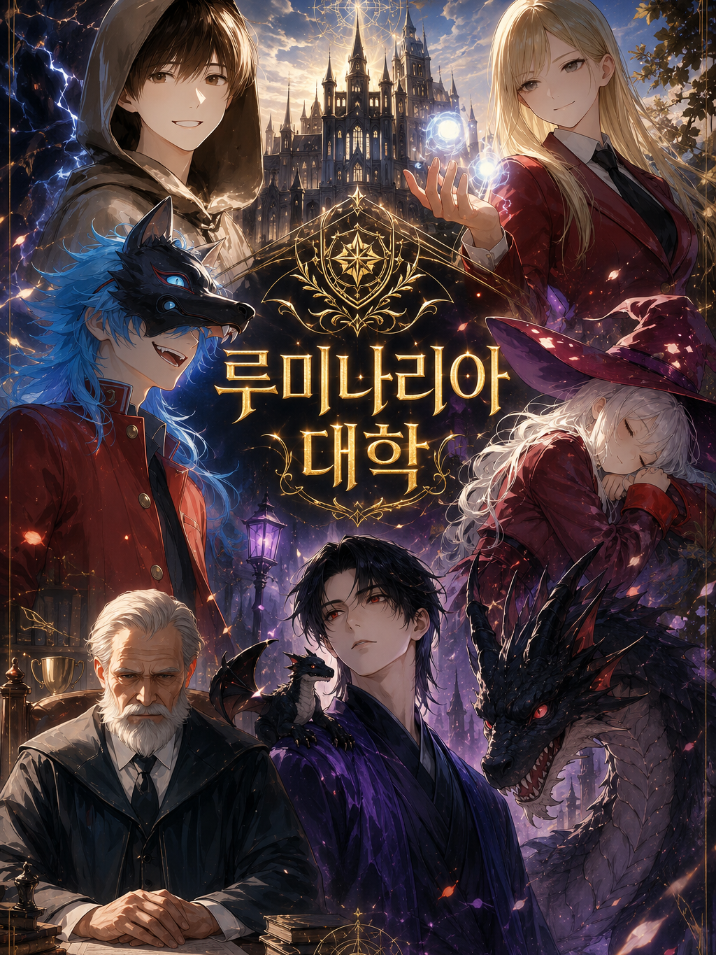 초능력 아카데미아 - 루미나리아대학 대표 이미지
