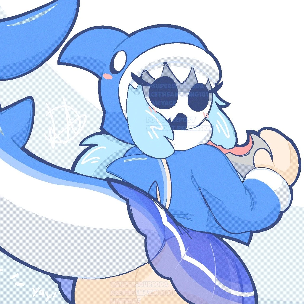 shark shy gal
