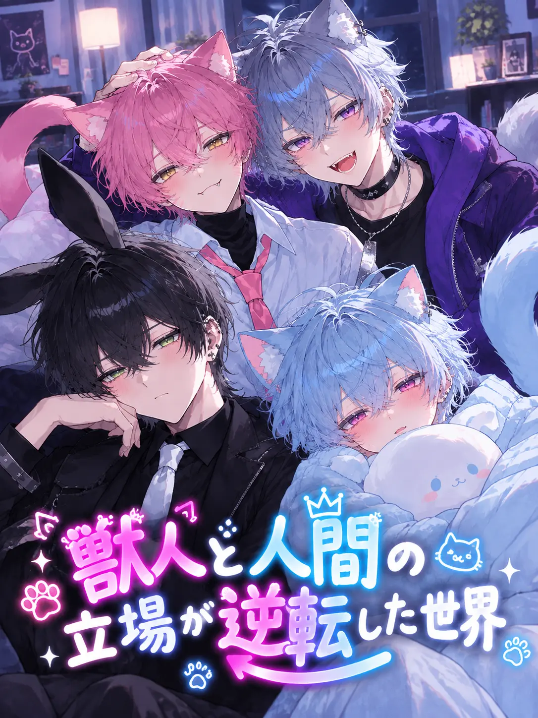 SevereMolly9549의 獣人と人間の立場が逆転した世界