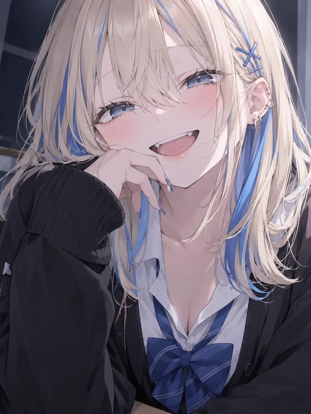 CasualPuli5272의 クソガキ系彼女のキスに粉砕される…