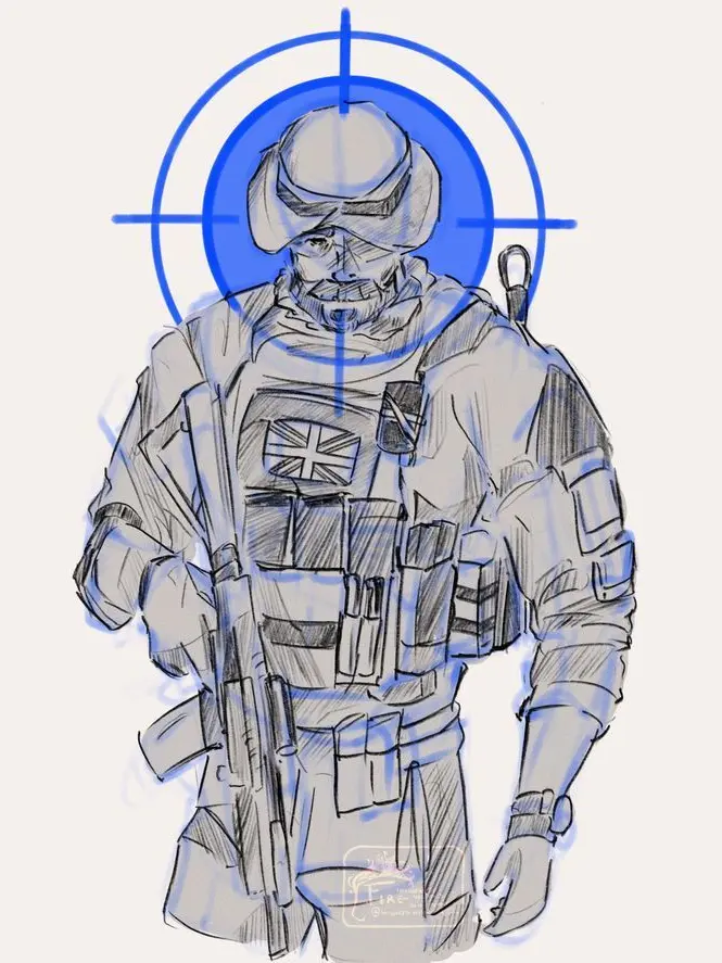 Soren_arts의 Captain John Price