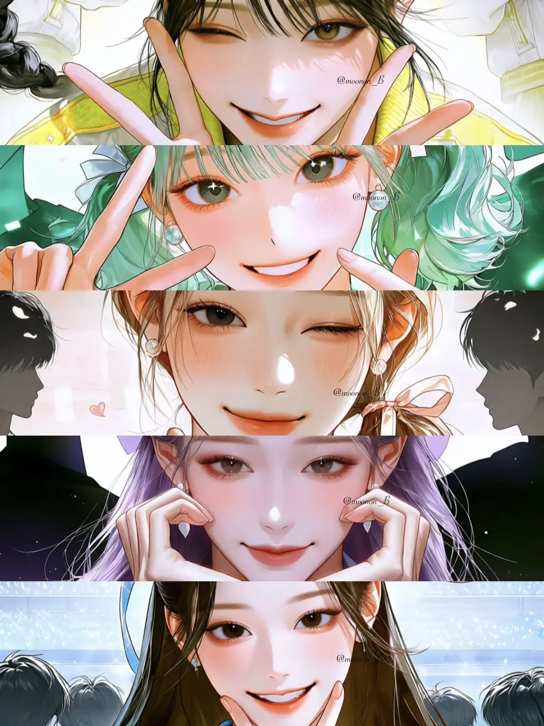 moonon_B의 Nugu Girl Group - Jubilée