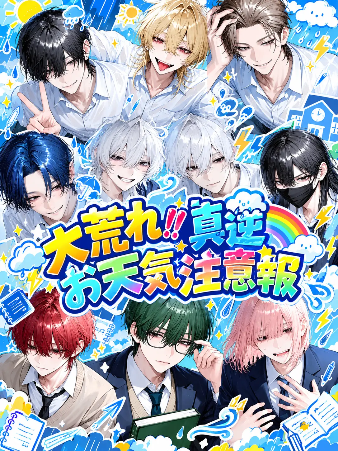 yurinchii.의 大荒れ‼️真逆お天気注意報