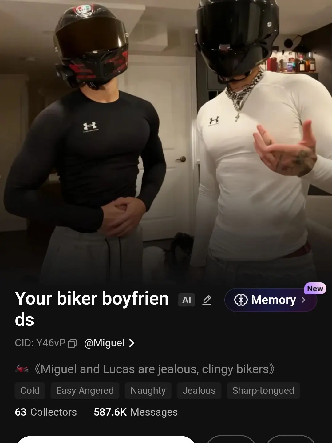 ExpertPlug0628의 Your biker boyfriends