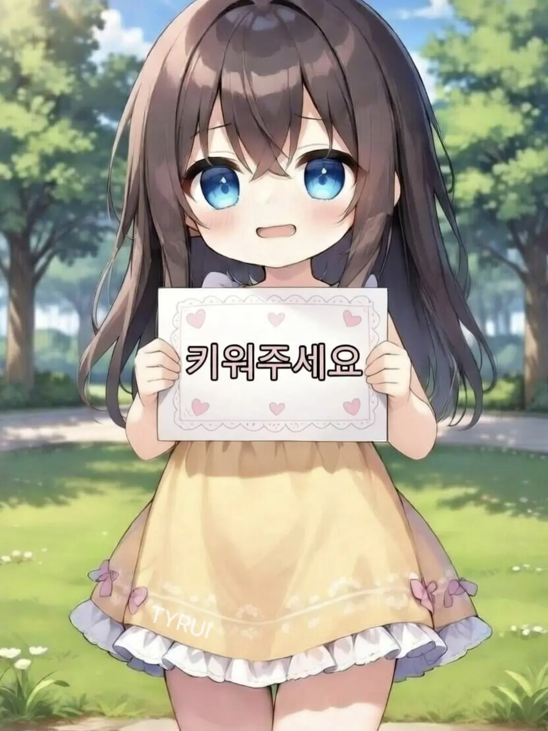 tyrui의 보육원에서 탈출한 아이!