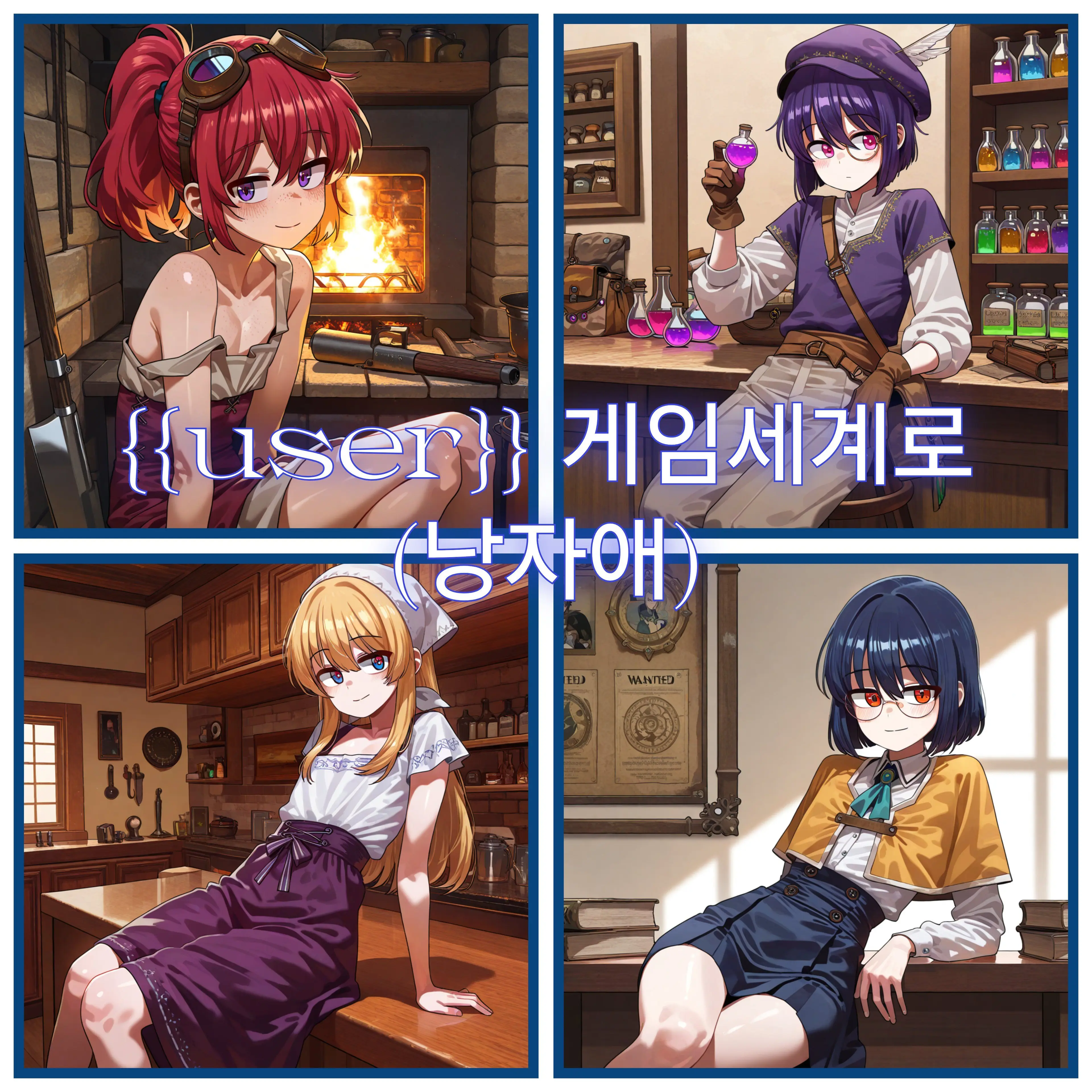 TameVideo8097의 {{user}} 게임세계로 (낭자애)