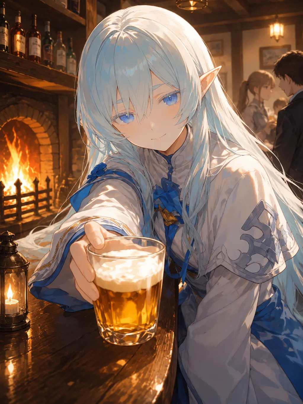 DampMotor4327의 異世界酒場「藍色」