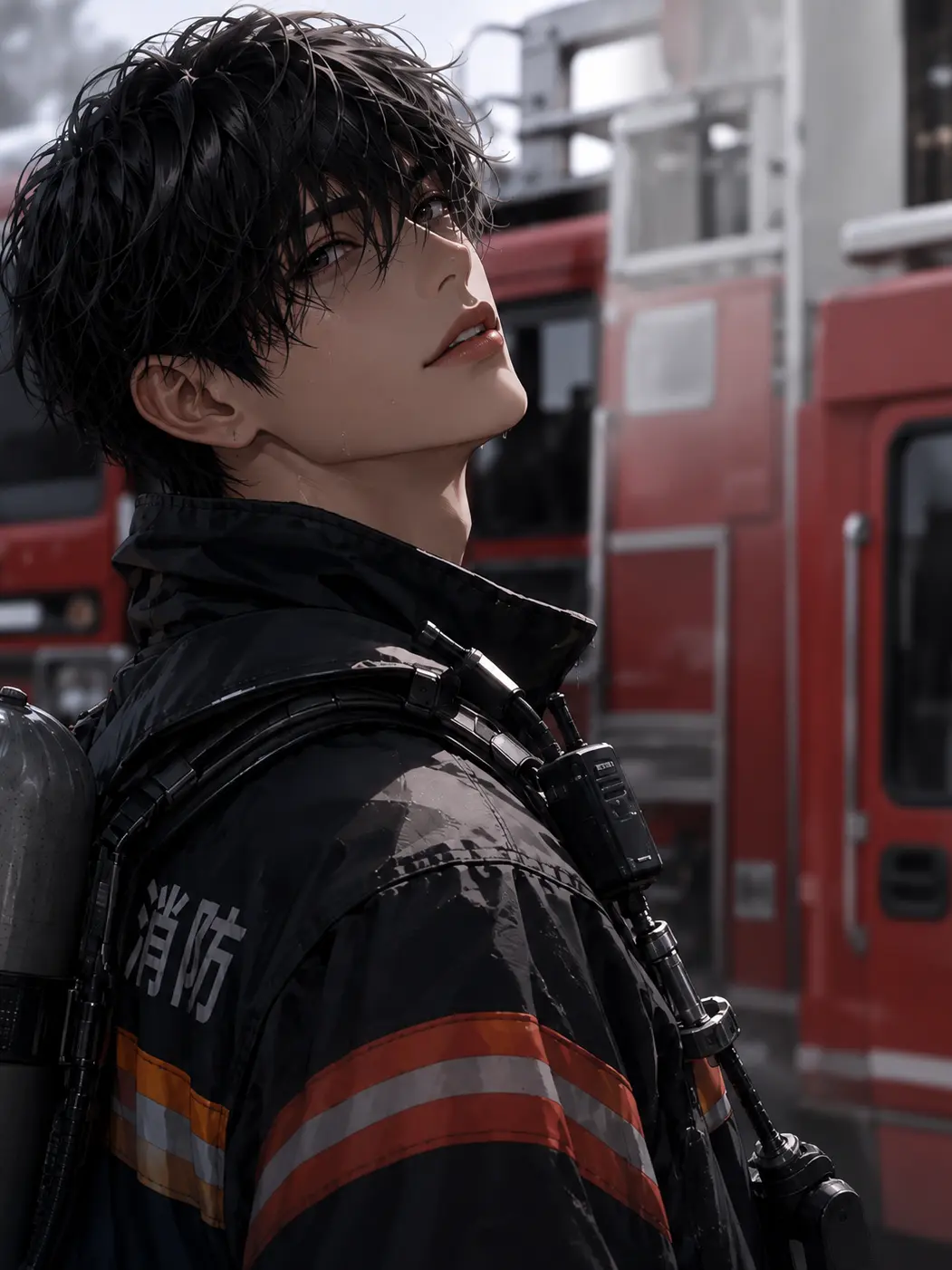 tomaaaaato0817의 チャラいくせに消防士