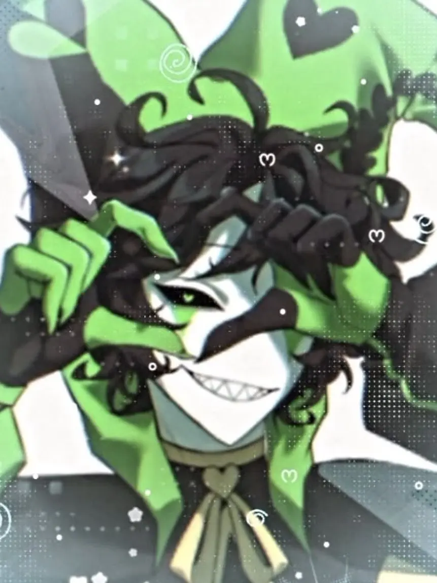 Mwhehehe의 💚✦-Harlequin has a crush~!(Not my idea)
